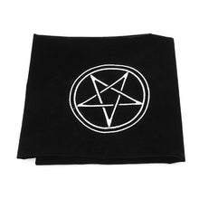 Load image into Gallery viewer, 60 x 60cm Velvet Tarot Tablecloth Altar Pentacle Sun Embroidery Pattern Board Game Tablecloth Accessories - GAIA SHOP