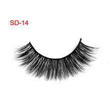 Load image into Gallery viewer, 13Styles 3D Silk Eyelashes Natural Long False Eyelashes Soft Silk Lashes Fake Eye Lashes Handmade Eyelash Makeup Extension Tools - GAIA SHOP